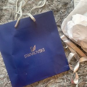 Swarovski bag tissue paper and ribbon gift set